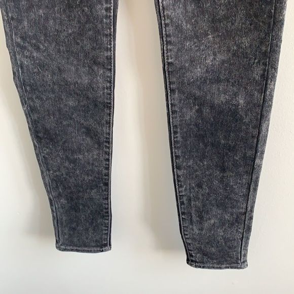 NWT G21 Black Acid Wash Jeggings size XS - Picture 2 of 7